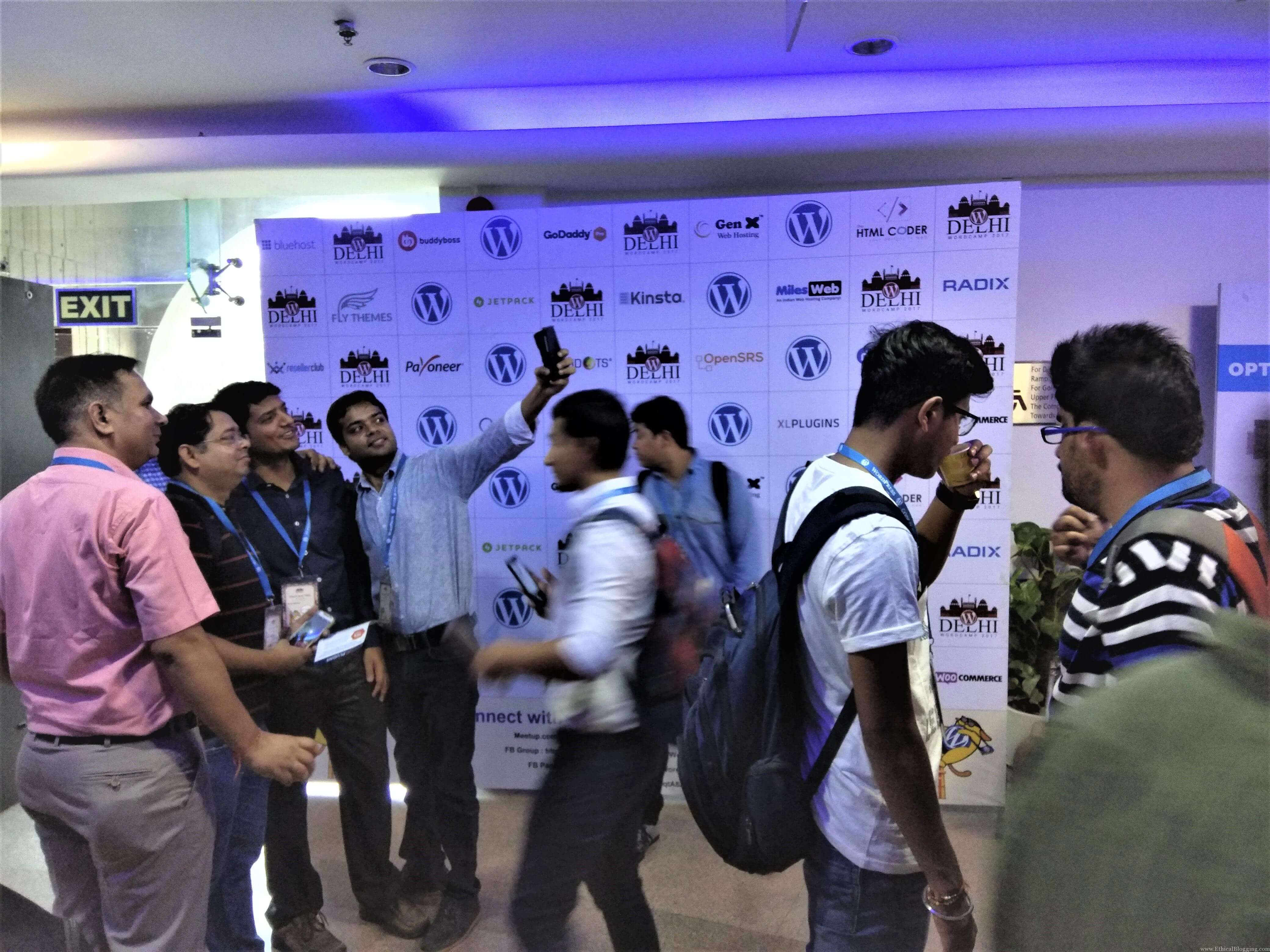 People are Enjoying Themselves [WordCamp Delhi 2017]