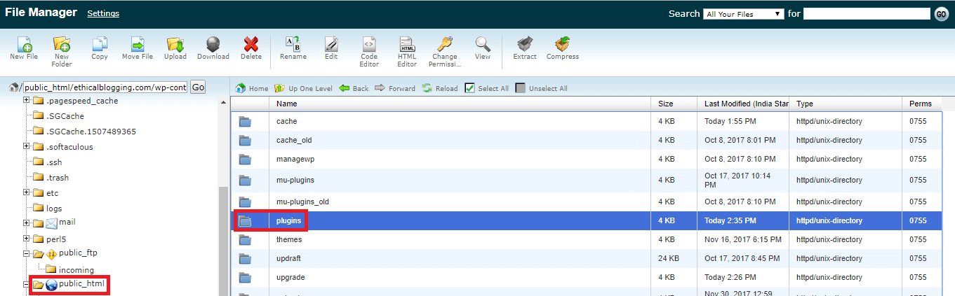 Installing a WordPress Plugin Manually (Using cPanel) - 1