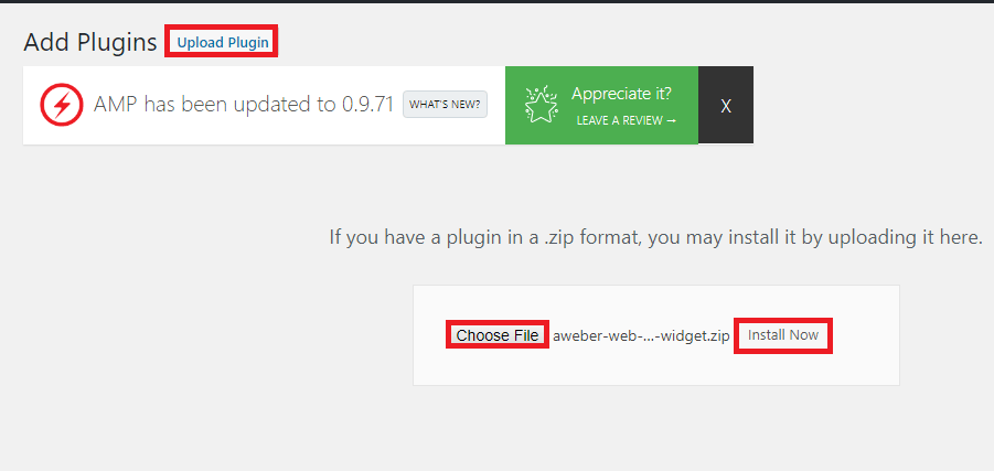 Installing a WordPress Plugin Using WordPress Plugin Upload 2