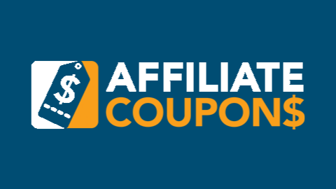 Affiliate Coupons Logo (Dark Blue Background)